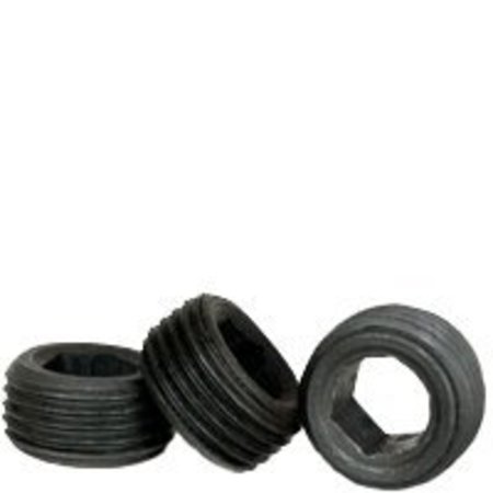 NEWPORT FASTENERS Socket Jam Screw, 1/4-28 x 1/8", Alloy Steel, Black Oxide, Hex Socket , 5000PK 898125-5000